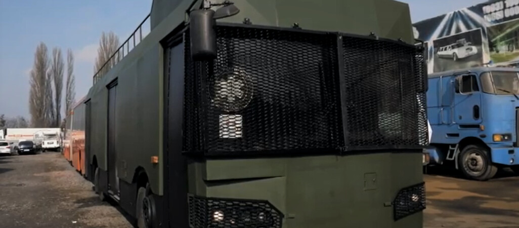 Pilski autobus MZK służy na froncie w Ukrainie