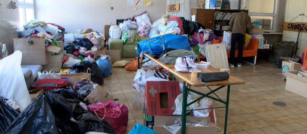 Uczniowie, harcerze i mieszkańcy Piły pomagają Ukraińcom