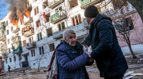 Mijają dwa lata od napaści Rosji na Ukrainę - grafika