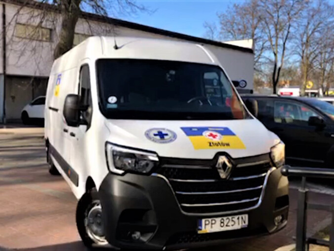 Transport darów ze Złotowa do Jampola  - grafika