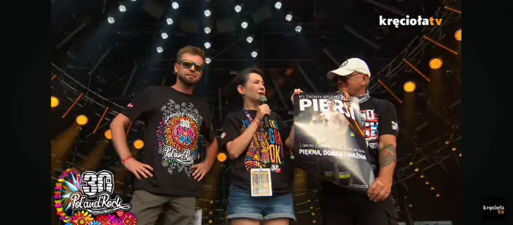 Pilanka z dużej sceny na Pol'and'Rocku opowiadała o raku