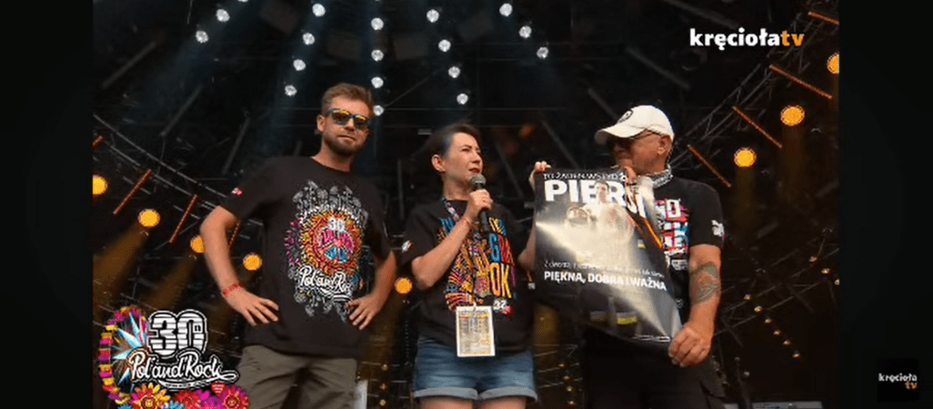 Pilanka z dużej sceny na Pol'and'Rocku opowiadała o raku 