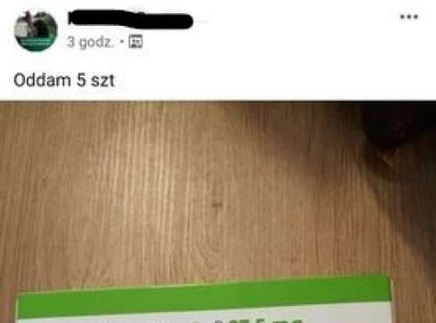 Leki psychiatryczne bez recepty? Dostępne na pilskim fanpage - grafika