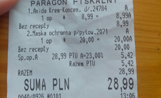 Takie maseczki apteka sprzedaje za... 20 zł! 