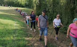 Nordic walking z historią w tle