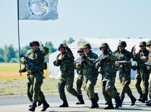Bieg po zdrowie Ani. Akcja terytorialsów na pilskim lotnisku  - grafika