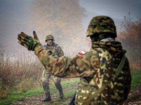 Terytorialsi z Dolaszewa szkolili się w terenie - VIDEO  - grafika