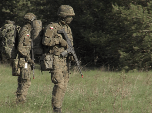 Batalion WOT powstanie w Wałczu  - grafika