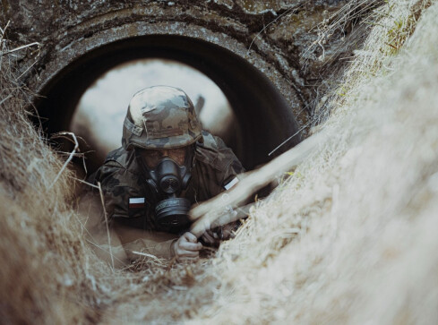 Pętla taktyczna - egzamin na terytorialsa  - grafika