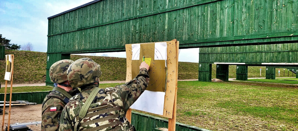 Terytorialsi z Dolaszewa szkolili się na strzelnicy w Wałczu 