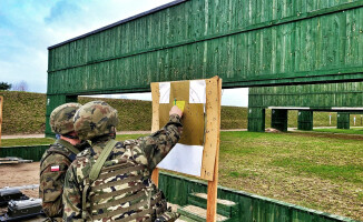 Terytorialsi z Dolaszewa szkolili się na strzelnicy w Wałczu 