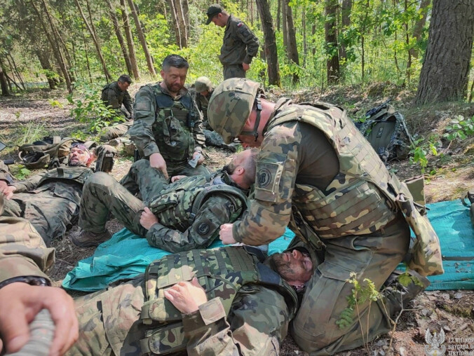 Zakończyło się szkolenie zintegrowane dolaszewskich terytorialsów  - grafika