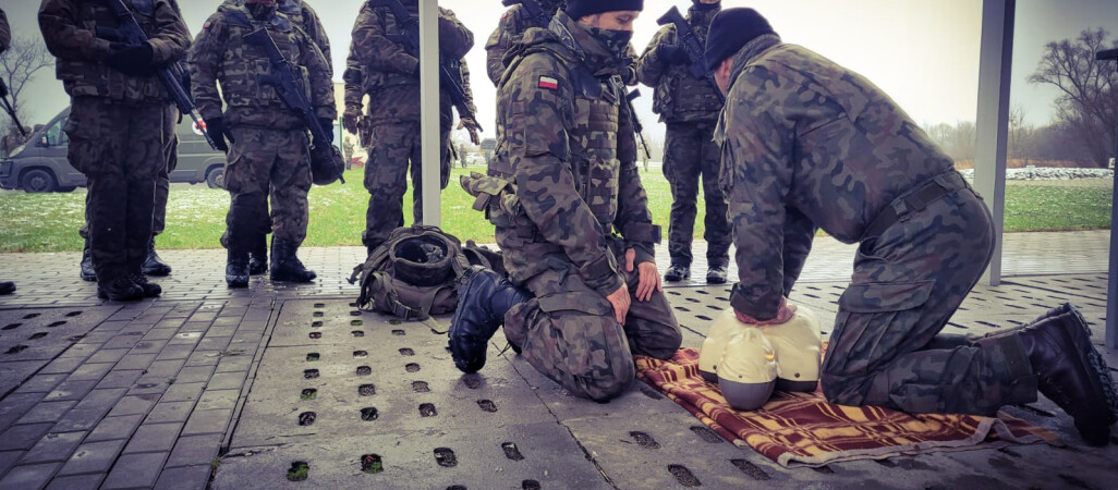 Terytorialsi z Dolaszewa strzelali i trenowali niesienie pierwszej pomocy