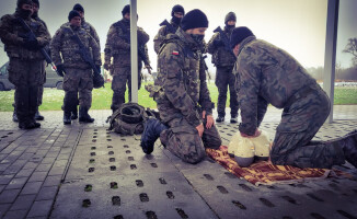 Terytorialsi z Dolaszewa strzelali i trenowali niesienie pierwszej pomocy