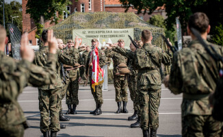 Nowi żołnierze w wielkopolskiej brygadzie WOT