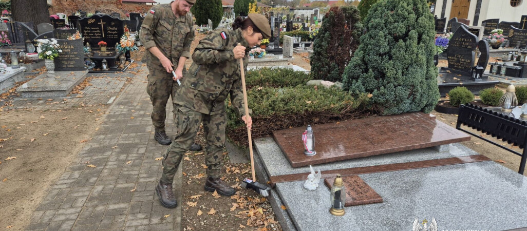 Terytorialsi zadbali o groby powstańców i żołnierzy AK 