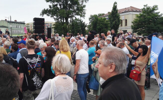 Rafał Trzaskowski spotkał się z mieszkańcami Piły 
