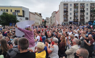 Rafał Trzaskowski spotkał się z mieszkańcami Piły 