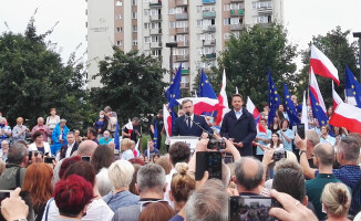 Rafał Trzaskowski spotkał się z mieszkańcami Piły 