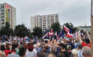 Rafał Trzaskowski spotkał się z mieszkańcami Piły 