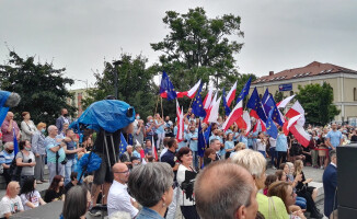 Rafał Trzaskowski spotkał się z mieszkańcami Piły 