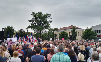 Rafał Trzaskowski spotkał się z mieszkańcami Piły 