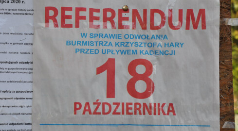 Krzysztof Hara nie będzie burmistrzem. Odwołali go mieszkańcy  - grafika