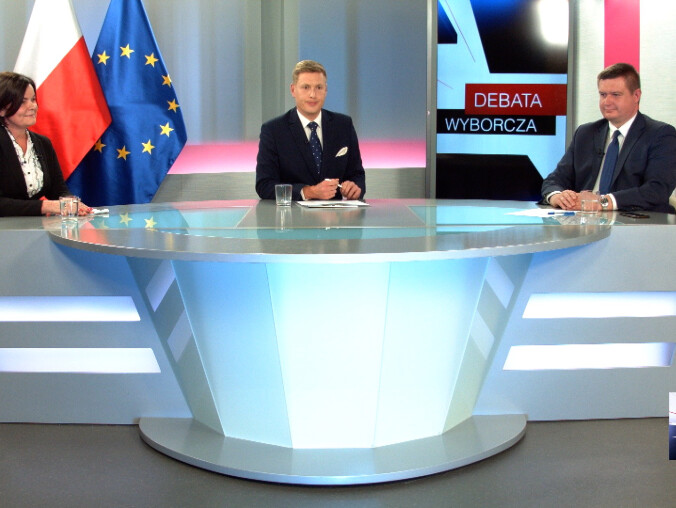 Debata kandydatów na prezydenta Piły - grafika