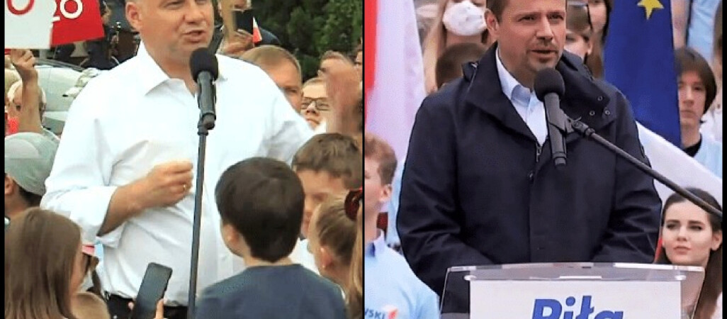 Dwie wizyty jednego dnia. Tak wyglądała u nas kampania - VIDEO