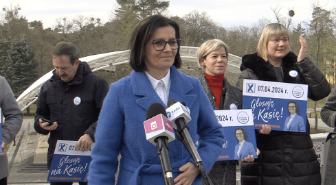 Kandydatka na burmistrza Czarnkowa - grafika