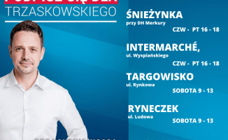 Prezydent Piły zbiera podpisy dla Rafała Trzaskowskiego