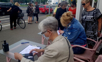 Prezydent Piły zbiera podpisy dla Rafała Trzaskowskiego