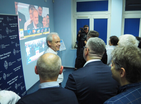 Sondażowe wyniki. W pilskim okręgu wygrywa kandydat Paktu Senackiego - grafika