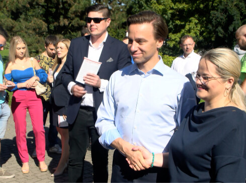 Krzysztof Bosak w Pile o powyborczym planie - grafika