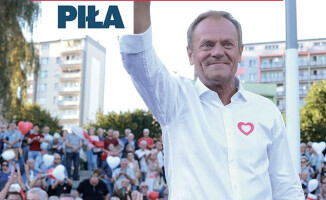Donald Tusk przyjeżdża do Piły