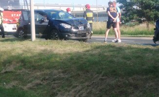 Wypadek czterech aut [ZDJĘCIA]