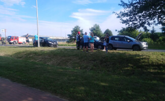 Wypadek czterech aut [ZDJĘCIA]