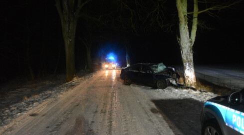 Śmiertelny wypadek na trasie Nowa Wiśniewka-Łąkie - grafika