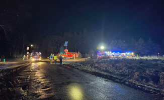 Wypadek pod Kujaniem. Ciężarna i dwójka dzieci w szpitalu. 