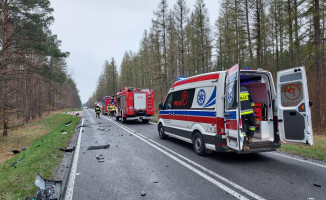 Śmiertelny wypadek na trasie Niekursko-Sarcz