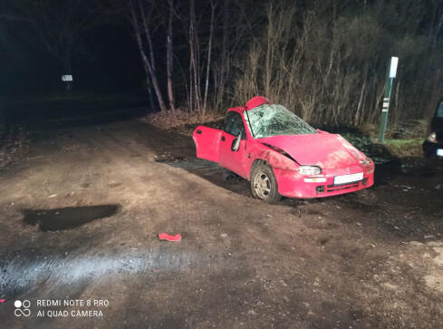 Śmiertelny wypadek pod Wieleniem - grafika