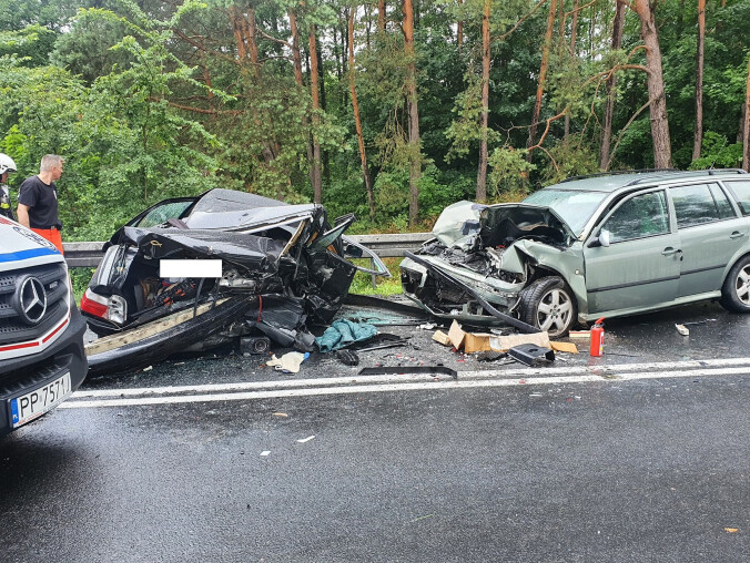 Policyjna mapa wypadków drogowych ze skutkiem śmiertelnym - grafika