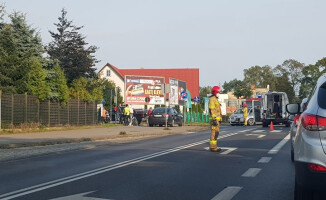 Wypadek na Bydgoskiej. Trzy osoby ranne