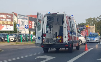 Wypadek na Bydgoskiej. Trzy osoby ranne 