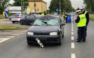 Śmiertelny wypadek na przejściu dla pieszych 