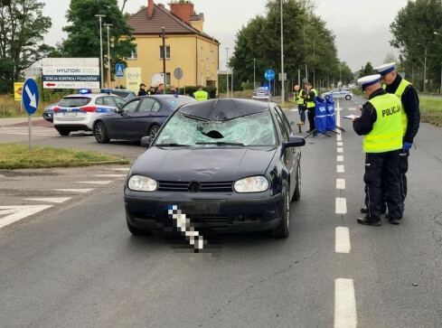 Śmiertelny wypadek na przejściu dla pieszych  - grafika