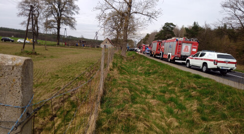 Śmiertelny wypadek pod Wałczem - grafika