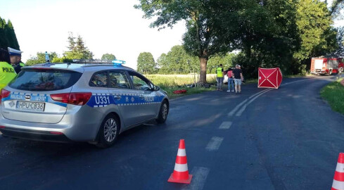 Zginął motocyklista - grafika