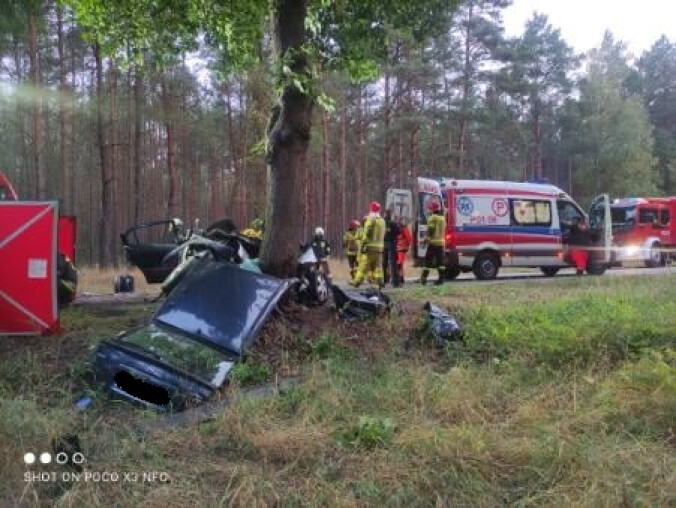 Tragiczny wypadek pod Wieleniem - grafika