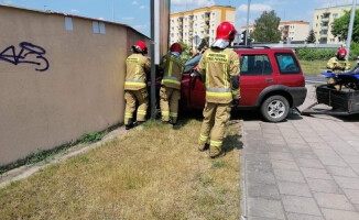 Zderzenie aut na skrzyżowaniu w Pile [ZDJĘCIA]